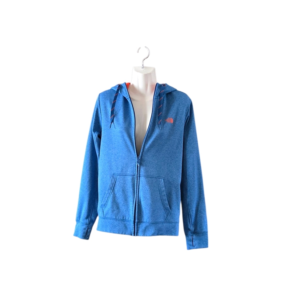 The North Face Red and Blue‎ Hoodie